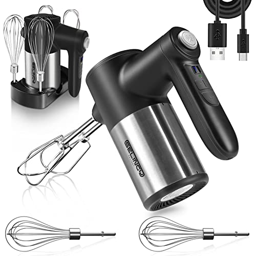 Rechargeable Cordless Hand Mixer Electric