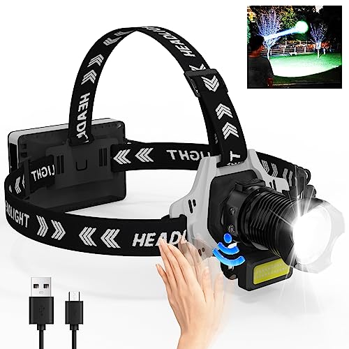 Rechargeable LED Head Lamp - Super Bright and Waterproof