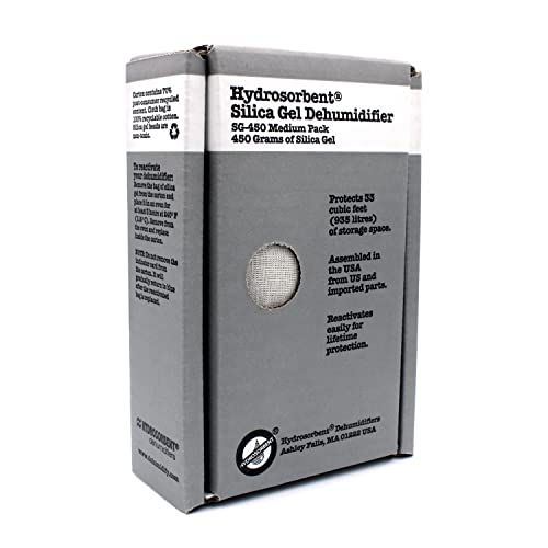 Rechargeable Silica Gel Gun Safe Dehumidifier