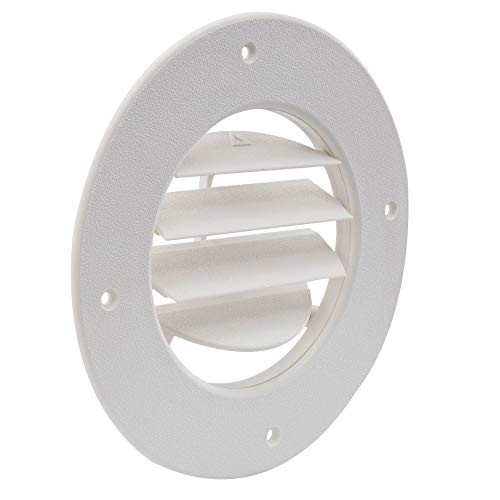 RecPro 6.5" Ceiling Vent | Adjustable | 4-5/8" Ducting (1-Pack)