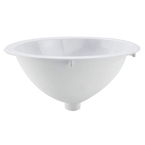 RecPro RV Oval White Sink