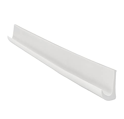 RecPro RV Flexible PVC Rain Gutter Molding (10, White)