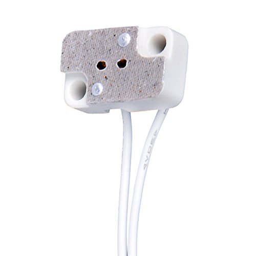 Rectangular Porcelain Socket for MR16 MR11 LED CFL Halogen Bulbs