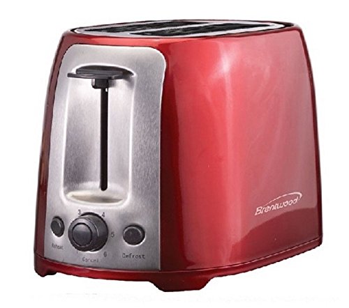 Red Cool Touch Toaster