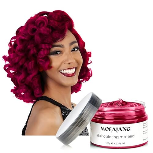 Red Hair Dye Wax