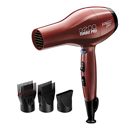 RED Pro 3200 Turbo Hair Dryer with Bonus Attachments