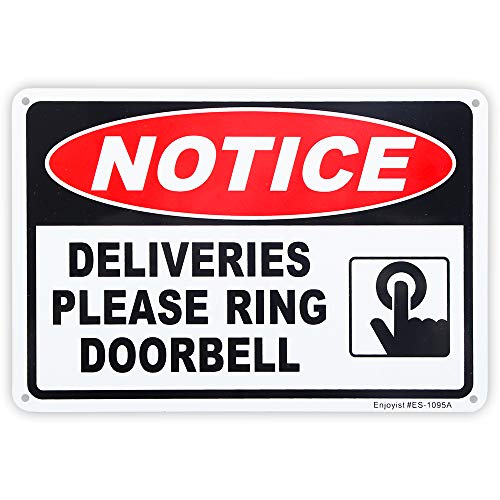 Reflective Doorbell Sign