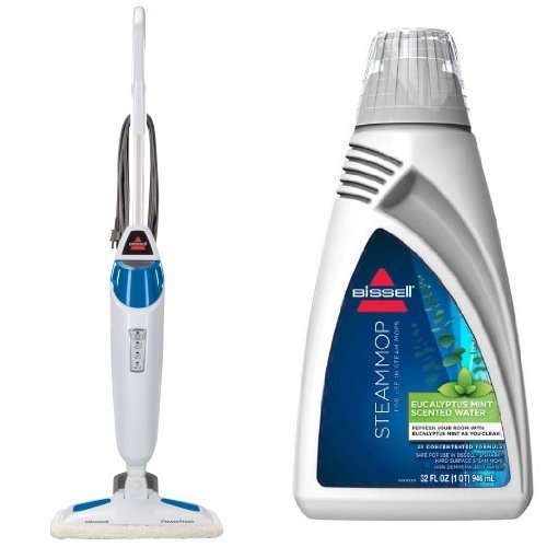 Refresh your Floors Bundle - PowerFresh Steam Mop + Eucalyptus Steam Mop Water