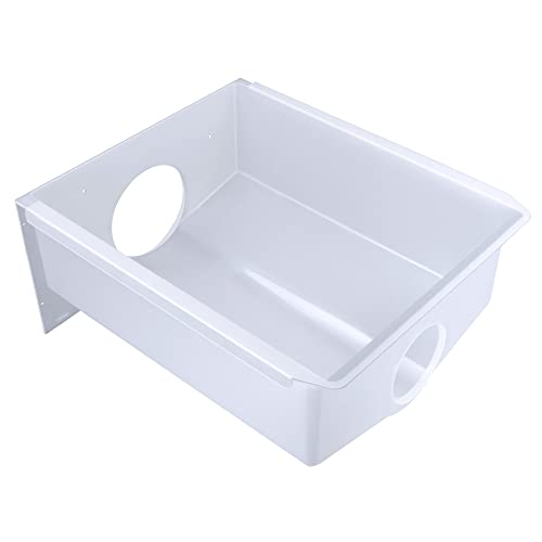 Refrigerator Ice Bucket Compatible with Whirlpool, Kenmore, kitchenaid, Amana Refrigerators