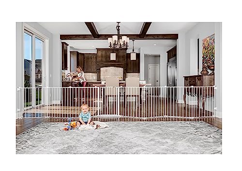 Regalo 192-Inch Super Wide Baby Gate and Play Yard
