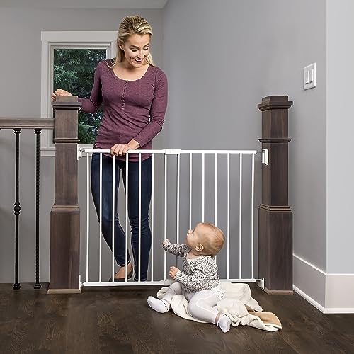 Regalo 2-in-1 Extra Wide Safety Gate for Stairs and Hallways