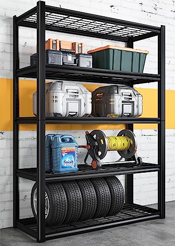 REIBII 72" Garage Shelving Heavy Duty Storage Rack