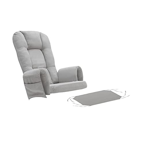 Rejoice Home Castaway Glider Cushion Set - Light Grey