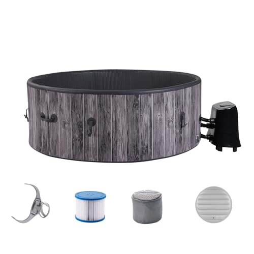 RELXTIME Inflatable Hot Tub Portable Outdoor Spa