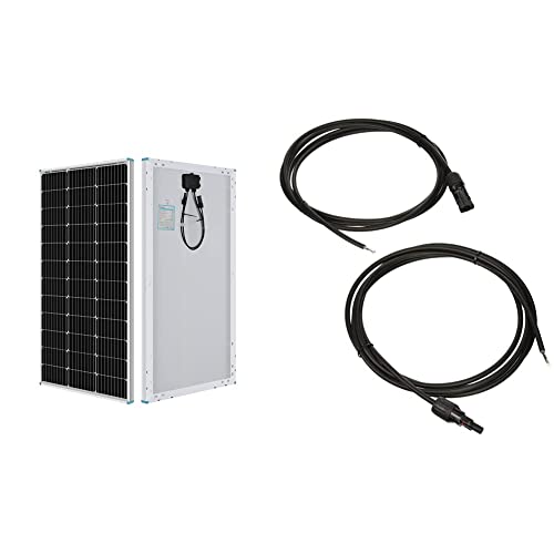 Renogy 100W Solar Panel with Cable Kit