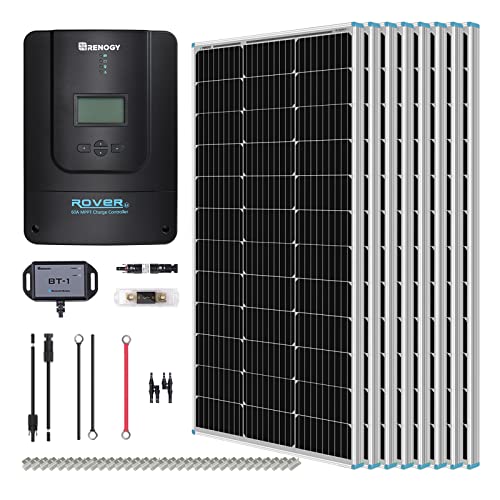 Renogy 800 Watt 12V Monocrystalline Solar Premium Kit Off Grid System