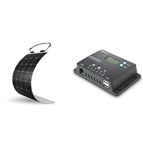 Renogy 100W 12V Flexible Solar Panel & 10A PWM Charge Controller