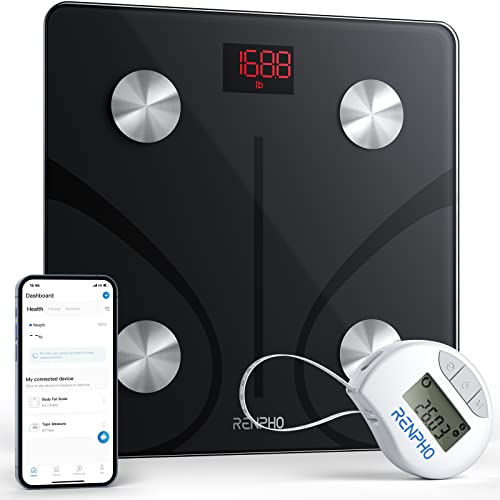 ZOETOUCH Body Fat Scale, Body Composition Monitor, Smart Bathroom Scale  Digital Weight Scale Compatible with iOS
