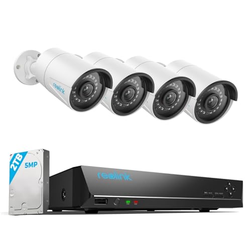 REOLINK 5MP Home Security Camera System