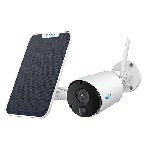 REOLINK Argus Eco+SP - 2K Solar WiFi Security Cameras Outdoor Wireless