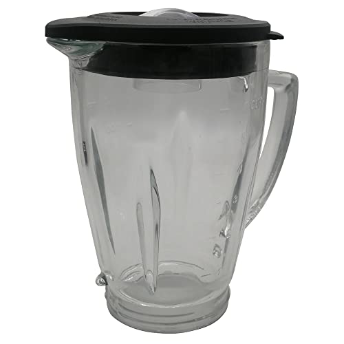 Replacement 6-cup blender Glass Jar with Jar Lid