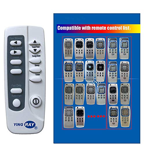 Replacement for Frigidaire Window AC Remote Control