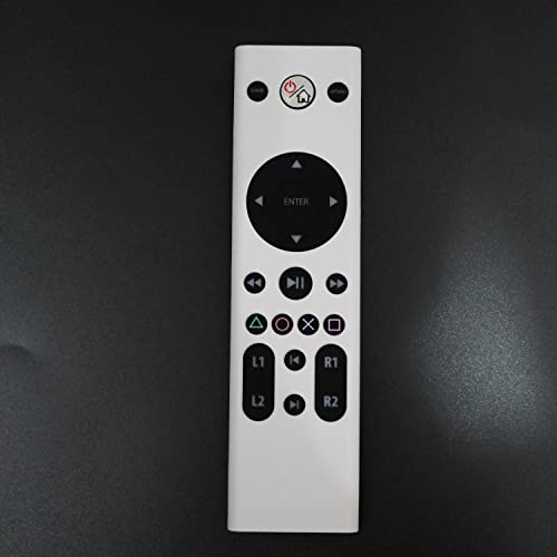 Replacement for Playstation Media Remote Control - White Color