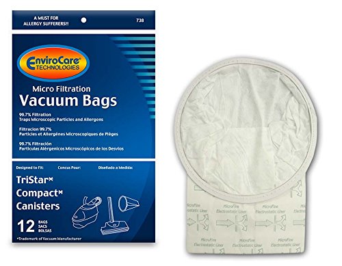 Replacement Micro Filtration Vacuum Cleaner Dust Bags 12 pack