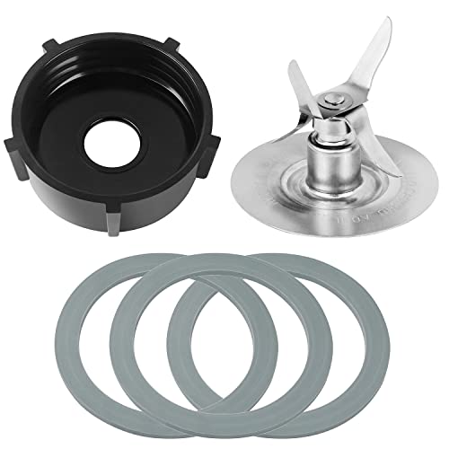 LiStarUs Replacement Parts for Oster Blender - Blade, Cap, Gasket