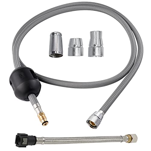 Hygie Rinse Pull-Out Faucet Hose for Hansgrohe Kitchens
