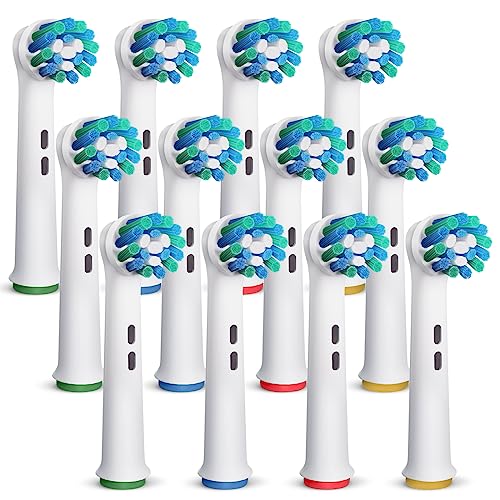 GENKENT 12 Pcs Electric Toothbrush Replacement Heads