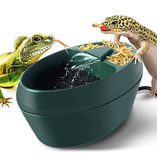 Reptile Drinking Water Fountain Chameleon Accessories