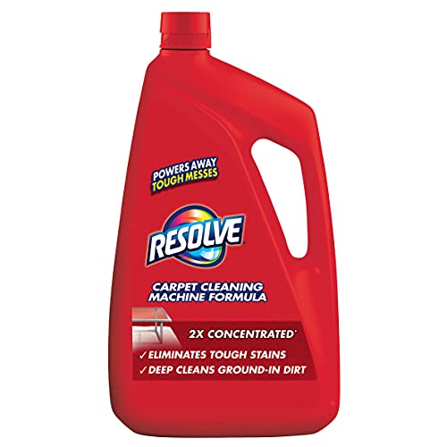 Resolve Professional Steam Carpet Cleaner Solution Shampoo