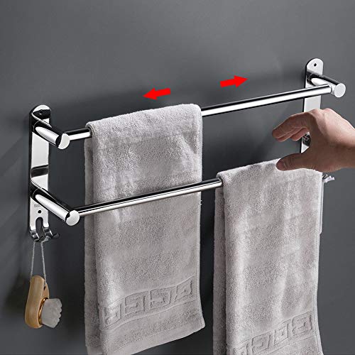 Retractable Stainless Steel Towel Rack