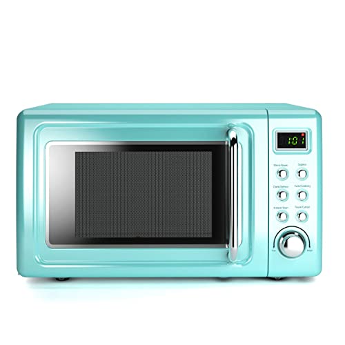 Retro Microwave Oven, Large 0.7Cu.ft