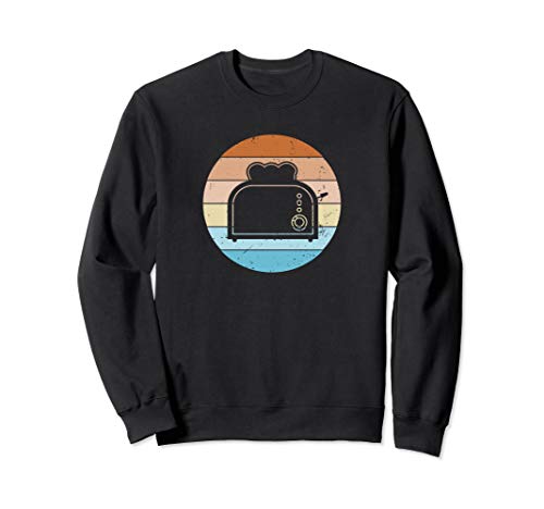 Retro Nostalgia Toaster Distressed Sweatshirt