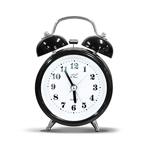 Retro Twin Bell Alarm Clock