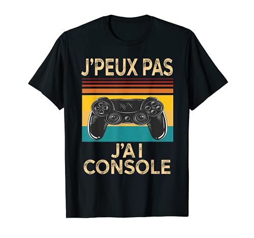 Retro Vintage Gamers Console Table T-Shirt