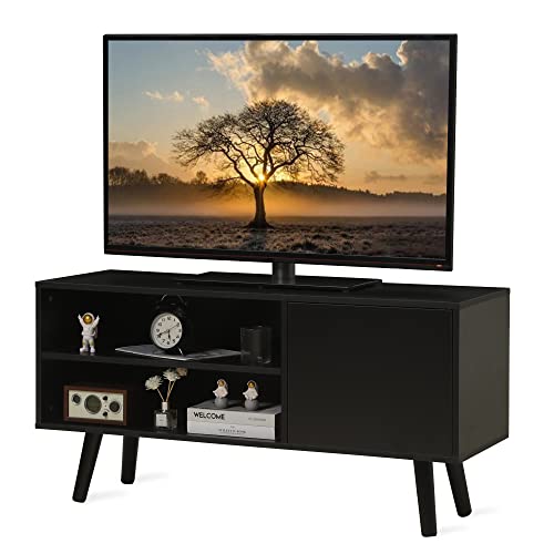 Retro Wooden TV Stand for 55 inch