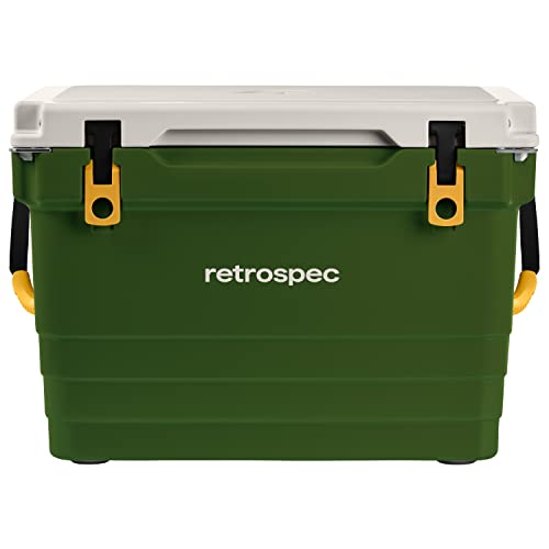 Retrospec 45 Qt Cooler: Insulated Ice Chest with Bottle Opener