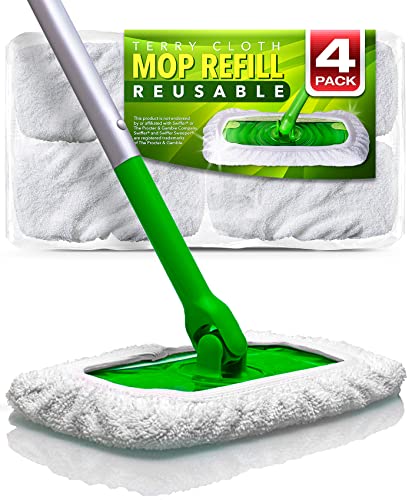 Reusable Cotton Mop Pads for Swiffer Sweeper Mops