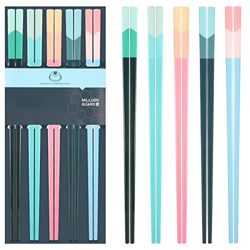 Reusable Fiberglass Chopsticks - Morandi Colorful