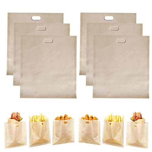 Reusable Toaster Bags for Grilled Cheese Sandwiches