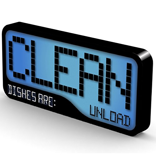 Reversible Double Sided Clean Dirty Dishwasher Magnet