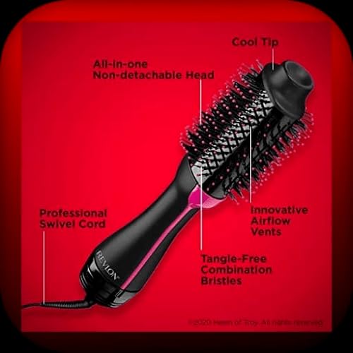 REVLON One-Step Hair Dryer And Volumizer Hot Air Brush