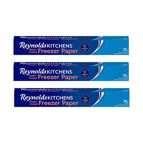 Reynolds Plastic Coated Freezer Paper, 75 Sq Ft, 1 Ct 