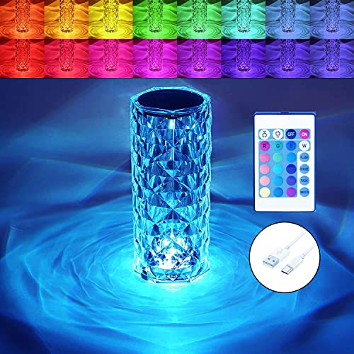 RGB Color Changing Night Light with Remote & Touch