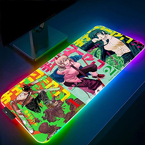 RGB LED Keyboard Gaming Mouse Pad