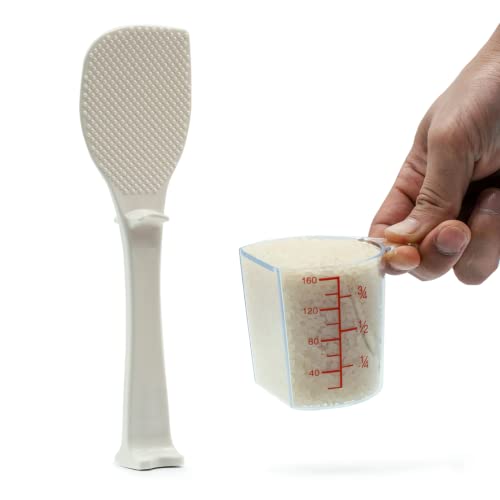 Rice Paddle and Measuring Cup Bundle