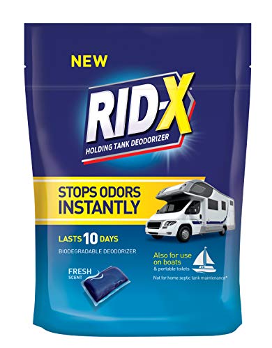 Rid-x Toilet Deodorizer Pacs, Fresh Scent